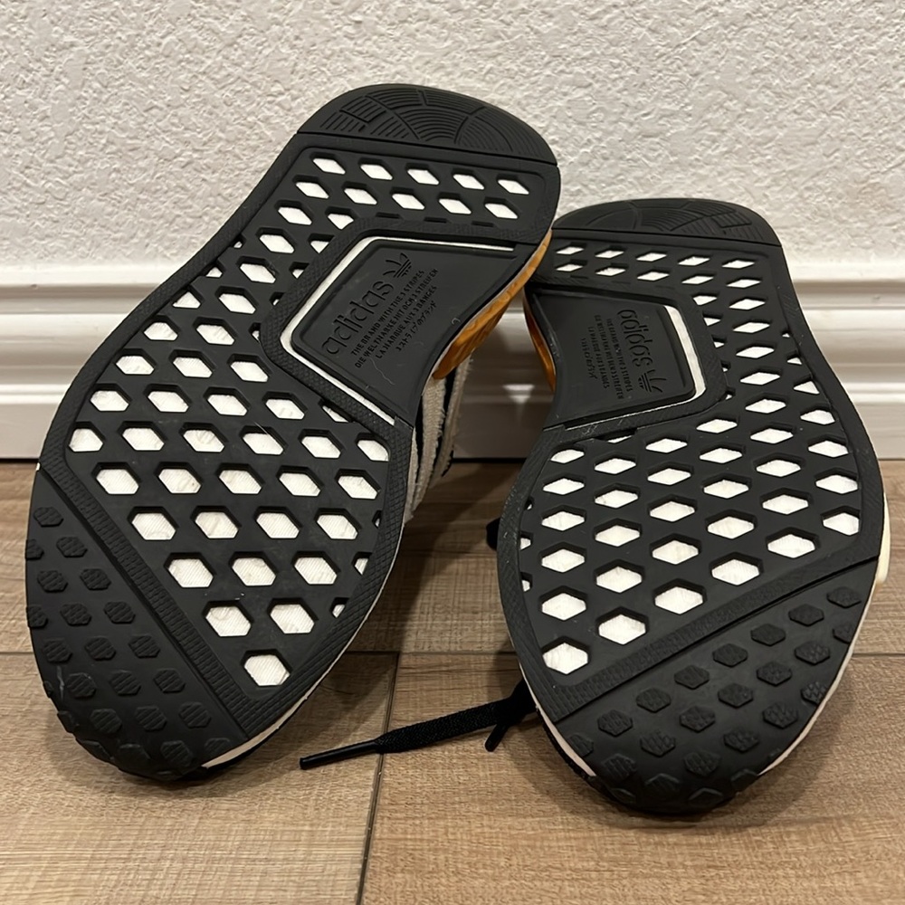 adidas X Bambi Black and Gold Athletic Shoes - Picture 9 of 16